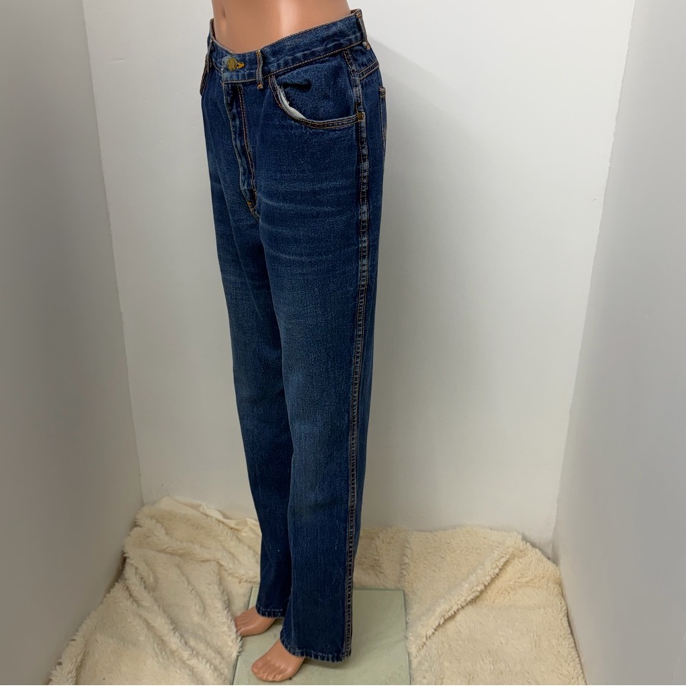 Vintage Gitano 1980s Proportionally Sized Medium Wash Denim Jeans Womans Size 13 - Picture 10 of 14